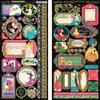 Graphic 45 - Fashion Forward Collection - Cardstock Stickers