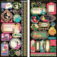 Graphic 45 - Fashion Forward Collection - Cardstock Stickers