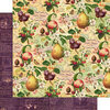 Graphic 45 - Fruit and Flora Collection - 12 x 12 Double Sided Paper - Life is Sweet