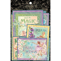 Graphic 45 - Fairie Wings Collection - Ephemera and Journaling Cards