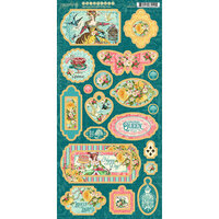 Graphic 45 - Ephemera Queen Collection - Chipboard Embellishments