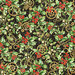 Graphic 45 - Christmas Time Collection - 12 x 12 Double Sided Paper - Holly and Mistletoe