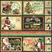 Graphic 45 - Christmas Time Collection - 12 x 12 Double Sided Paper - North Pole Express