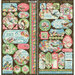 Graphic 45 - Bird Watcher Collection - Cardstock Stickers