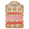 Graphic 45 - Staples Embellishments Collection - Precious Pink Trim