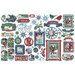 Graphic 45 - Let It Snow Collection - Christmas - Ephemera - Die Cut Assortment