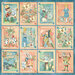 Graphic 45 - Alice's Tea Party Collection - 12 x 12 Double Sided Paper - Dreamy