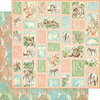 Graphic 45 - Wild and Free Collection - 12 x 12 Double Sided Paper - Creatures Great and Small