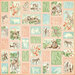 Graphic 45 - Wild and Free Collection - 12 x 12 Double Sided Paper - Creatures Great and Small