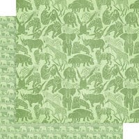 Graphic 45 - Wild and Free Collection - 12 x 12 Double Sided Paper - Jungle Gym