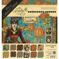 Graphic 45 - Steampunk Spells Collection - 8 x 8 Paper Pad