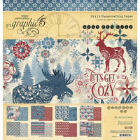 Graphic 45 - Let's Get Cozy Collection - 12 x 12 Collection Pack