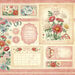 Graphic 45 - Flower Market Collection - 12 x 12 Double Sided Paper - April