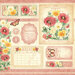 Graphic 45 - Flower Market Collection - 12 x 12 Double Sided Paper - August