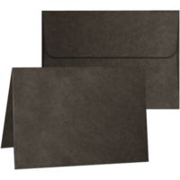 Graphic 45 - Staples Embellishments Collection - A7 Cards With Envelopes - Black