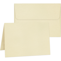 Graphic 45 - Staples Embellishments Collection - A7 Cards With Envelopes - Ivory