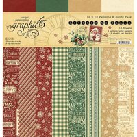 Graphic 45 - Christmas - Letters To Santa Collection - 12 x 12 Patterns and Solids Paper Pack