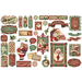 Graphic 45 - Christmas - Letters To Santa Collection - Ephemera - Die Cut Assortment