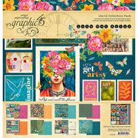Graphic 45 - Let's Get Artsy Collection - 12 X 12 Collection Pack
