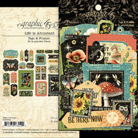 Graphic 45 - Life Is Abundant Collection - Tags And Frames