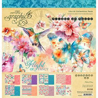 Graphic 45 - Flight Of Fancy Collection Collection - 12 x 12 Collection Pack