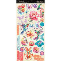 Graphic 45 - Flight Of Fancy Collection - Cardstock Stickers