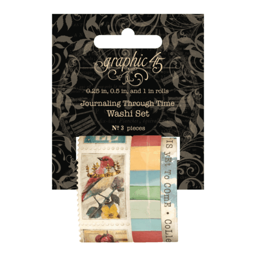 Graphic 45 - Journaling Through Time Collection - Washi Tape
