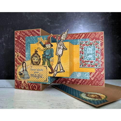 Graphic 45 - Wonder Of Oz Collection - Album Kit Graphic 45 - Wonder Of Oz Collection - Album Kit