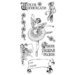 Graphic 45 - Hampton Art - Nutcracker Sweet Collection - Christmas - Cling Mounted Rubber Stamps - Holiday Two