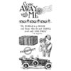 Graphic 45 - Hampton Art - Come Away With Me Collection - Cling Mounted Rubber Stamps - One