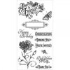 Graphic 45 - Hampton Art - Time to Flourish Collection - Cling Mounted Rubber Stamps - One