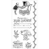 Graphic 45 - Hampton Art - Precious Memories Collection - Cling Mounted Rubber Stamps - Two