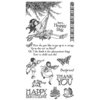 Graphic 45 - Hampton Art - Childrens Hour Collection - Cling Mounted Rubber Stamps - Two