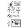 Graphic 45 - Hampton Art - Cafe Parisian Collection - Cling Mounted Rubber Stamps - One