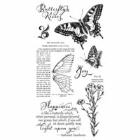 Graphic 45 - Hampton Art - Nature Sketchbook Collection - Cling Mounted Rubber Stamps - One