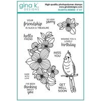 Gina K Designs - Clear Photopolymer Stamps - Delightful Dogwood