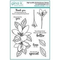 Gina K Designs - Clear Photopolymer Stamps - Wonderful Watsonia