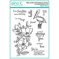 Gina K Designs - Clear Photopolymer Stamps - Magnolia Wishes