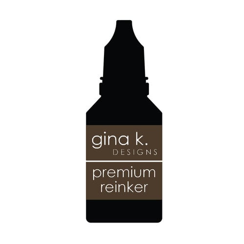 Gina K Designs - Ink Refill - Charcoal Brown