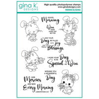 Gina K Designs - Clear Photopolymer Stamps - Morning Blessings