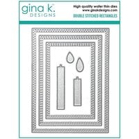 Gina K Designs - Dies - Double Stitched Rectangles