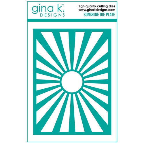 Gina K Designs - Dies - Sunshine Plate
