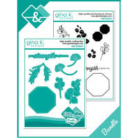 Gina K Designs - Die And Clear Photopolymer Stamp Set - Your Strength
