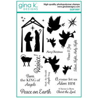 Gina K Designs - Clear Photopolymer Stamps - Silent Night