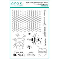 Gina K Designs - Clear Photopolymer Stamps - Just Bee-Cause