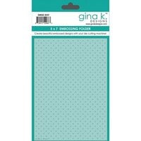 Gina K Designs - Embossing Folder - Swiss Dot