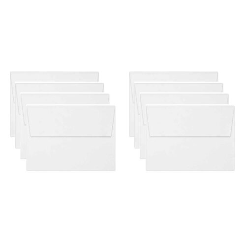 Gina K Designs - Envelopes - 5 x 7 - White - 8 Pack