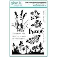 Gina K Designs - Clear Photopolymer Stamps - Friendly Silhouettes