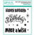 Gina K Designs - Clear Photopolymer Stamps - Birthday Sparkle
