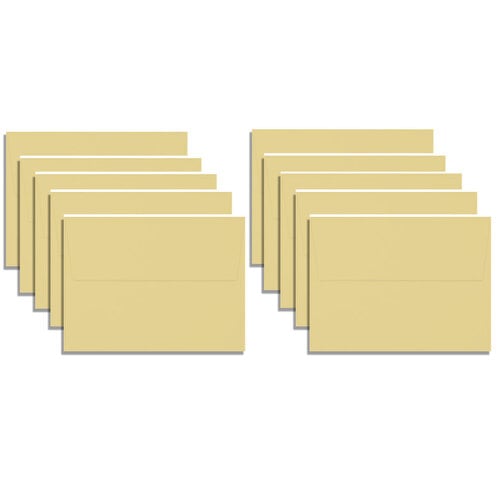 Gina K Designs - Envelopes - 4.25 x 5.5 - Skeleton Leaves - 10 Pack
